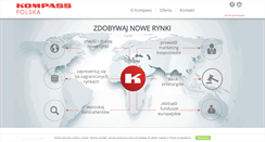 Desktop Screenshot of kompass.com.pl