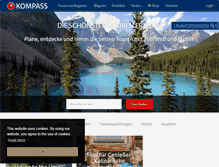 Tablet Screenshot of kompass.de