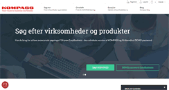 Desktop Screenshot of dk.kompass.com