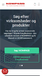 Mobile Screenshot of dk.kompass.com