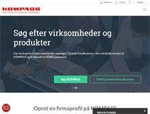 Tablet Screenshot of dk.kompass.com